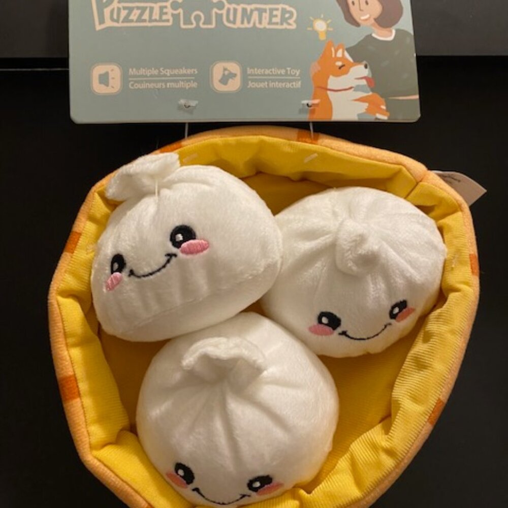 Hug Smart: Interactive Dog Puzzle Hunter Plush Toy